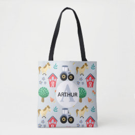 Jungen Niedliche blaue Farm Tiertrampel Kinder  Tasche