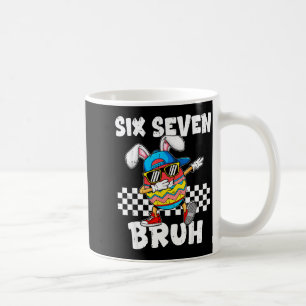 Jungen Ostern Lustig Dabbing Hase Bruh Sechs Siebe Kaffeetasse