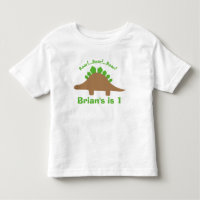 Jungen Personalisiert Stegosaurus Dinosaurier T -