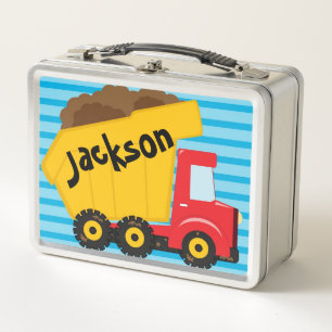 Jungen-personalisierter Metall Lunch Box