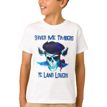 Jungen-Piratenschädel-Baumwoll-T-Shirt | Kinderbek