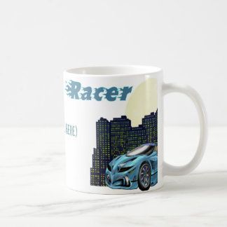 Jungen-Rennläufer, (addieren Sie Namen hier) Kaffeetasse