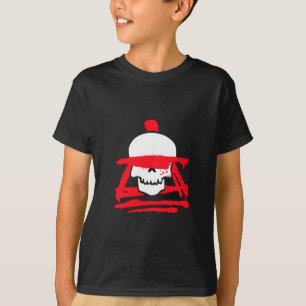 Jungen-Schädelkrieger-Grafik-T-Shirt T-Shirt