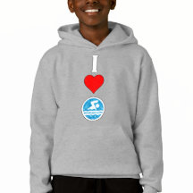 Jungen schwimmen & tauchen Schwimmen I Liebe/Herzs