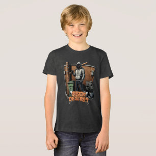 Jungen "Seek & Destroy" Urban Adventure T-Shirt Tri-Blend Shirt