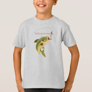 Jungen Shirt Yellowstone Fischerei
