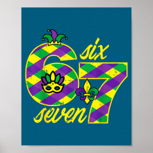 Jungen Six Seven 67 6 7 Poster