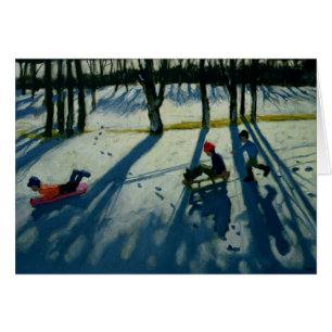 Jungen Sledging Allestree Park Derby