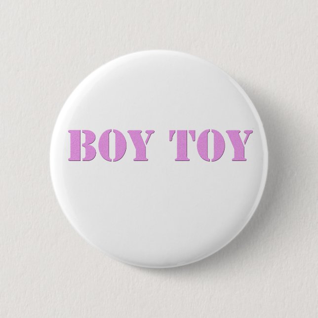 Jungen-Spielzeug Button (Vorderseite)