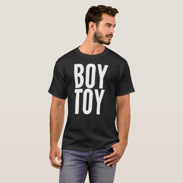 Jungen-Spielzeug-Typografie-T - Shirt (Vorne ganz)