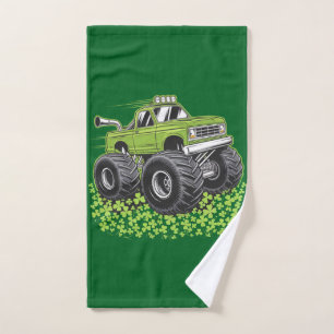 Jungen St. Patricks Day Kleinkind Glücklicher Mons Handtuch