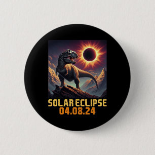 Jungen T Rex Dinosaur Astronauten Gesamtsolarauskä Button
