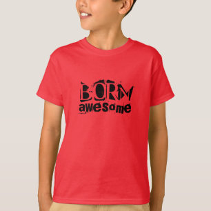 Jungen-T-Shirt "geborenes fantastisches " T-Shirt