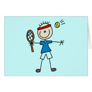 Jungen-Tennis-Spieler-T-Shirts und Geschenke