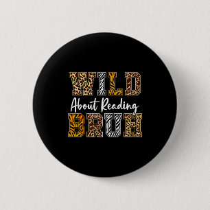 Jungen Tierprint Kleidung wild auf Lesen Kinder Button
