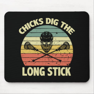 Jungen treiben lange Hänge Mousepad