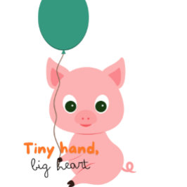 Jungen und Mädchen Teen Niedlichen Schweine Grafik T-Shirt