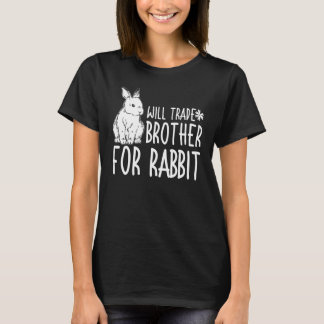 Jungen werden Brother gegen Kaninchenblasen tausch T-Shirt