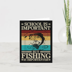 Jungenfisch Junge Kinder Junge Fische Sprichwort B Karte
