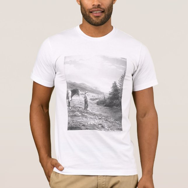 Jungenfliegenfischen T-Shirt (Vorderseite)