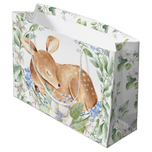 Jungenhirsch-Baby-Party-Babygeschenk Große Geschenktüte