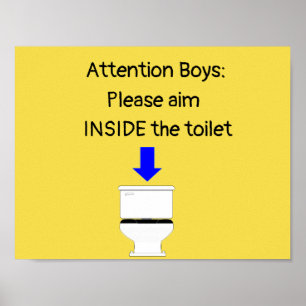 Jungenziel innerhalb des poster