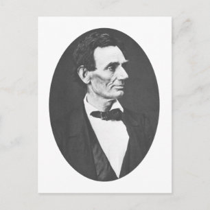 Junger Abraham Lincoln Postkarte