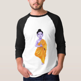 JUNGER BUDDHA IN DER YOGA-POSE A VRUKSHASANA T-Shirt