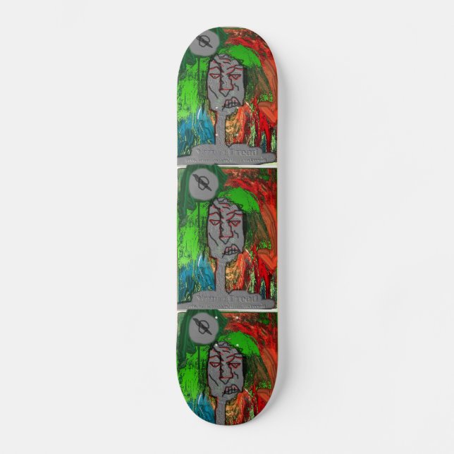 JUNGER DREAD-GRAFF SKATEBOARD (Vorderseite)