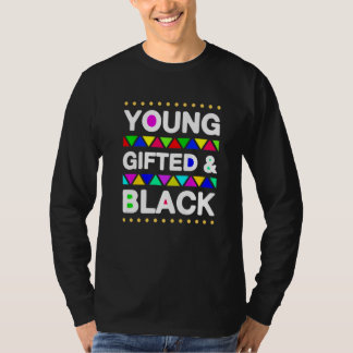 Junger ed Und Schwarz  Schwarzer Stolz Kostüm T-Shirt