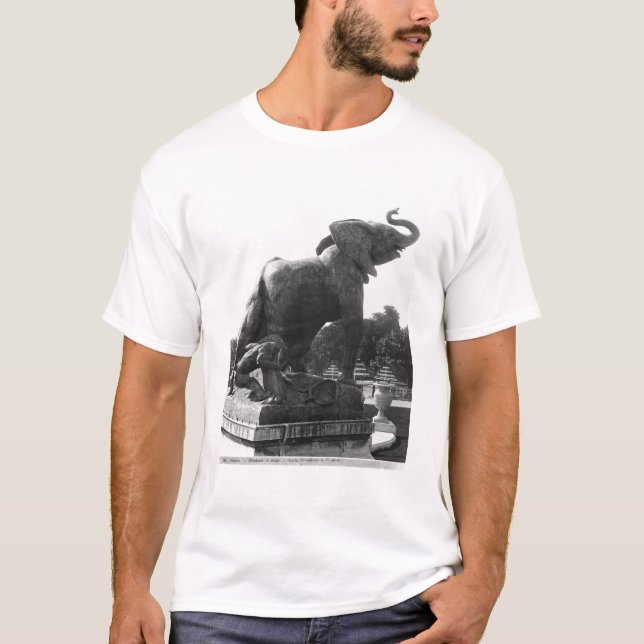 Junger Elefant gefangen in einer Falle T-Shirt (Vorderseite)