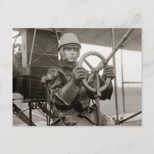 Junger Flugpionier, 1912 Postkarte