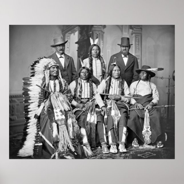 Junger Gepunkteter Schwanz, 1875 Poster (Vorne)