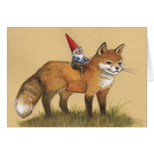 Junger Gnome und Fox