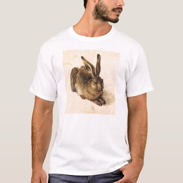 Junger Hase-T - Shirt Albrecht Durer (Vorderseite)