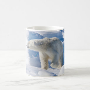 Junger männlicher Eisbär Kaffeetasse