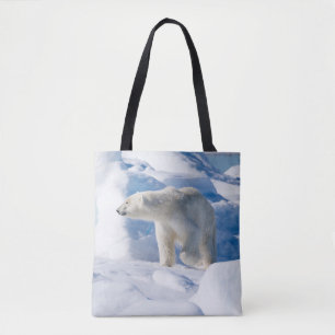 Junger männlicher Eisbär Tasche