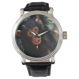 Junger Schimpanse Armbanduhr