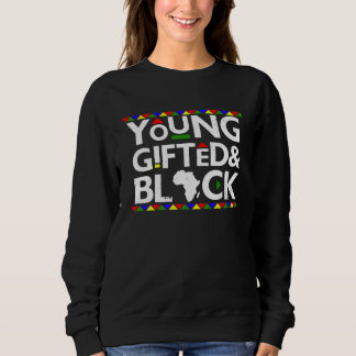 Junger Schwarzer Melanin Afrikanischer Schwarzer G Sweatshirt