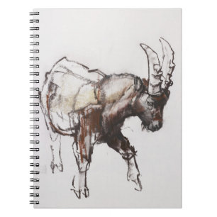 Junger Steinbock Gran Paradiso 2005 Notizblock