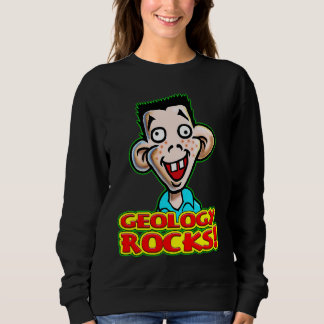 Junger Student Dicky Dingus sagt, Geologie ist gro Sweatshirt