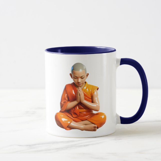 Junger tibetischer Mönch Tasse (Rechts)