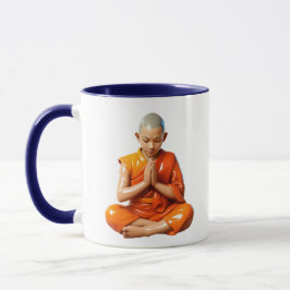 Junger tibetischer Mönch Tasse