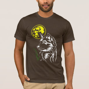 junger träumender Wolf T-Shirt