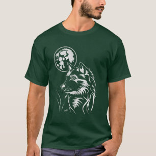 junger träumender Wolf T-Shirt