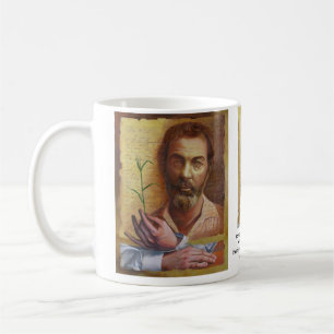 Junger Walt Whitman durch Miguel Tio Kaffeetasse