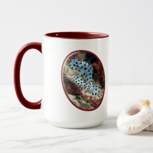 Junger Zackenbarsch - Ovales fotografisches Design Tasse