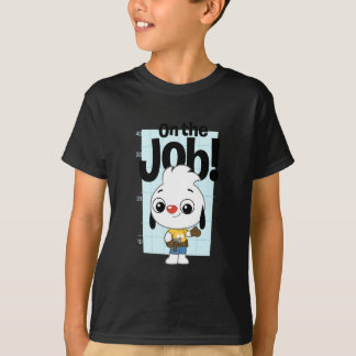 Jüngeres auf dem Job T-Shirt