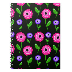 Junges Blumen Notizblock