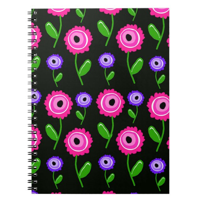 Junges Blumen Notizblock (Vorderseite)